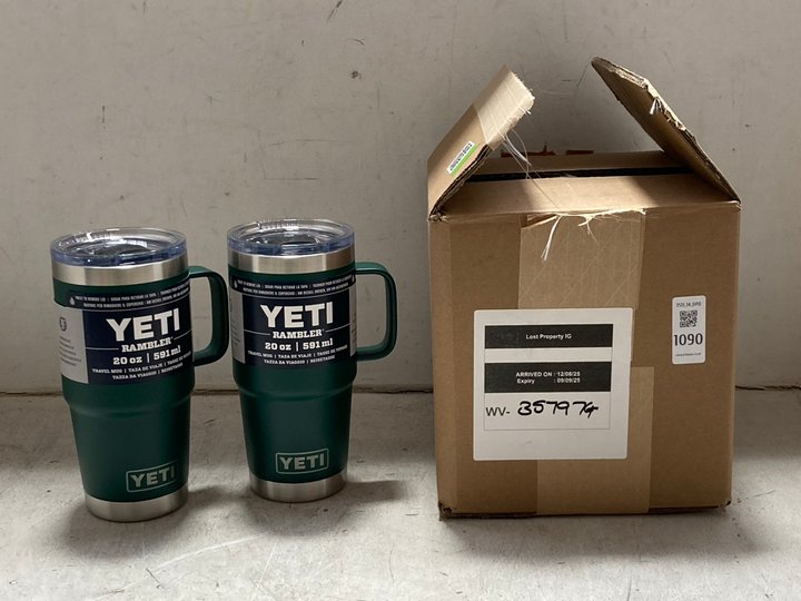YETI Rambler 12 oz/355 ml Black New Travel Bottle Coffee Mug - product image 3