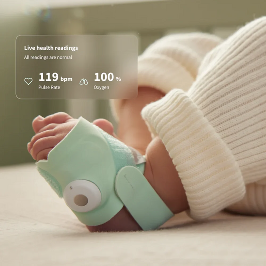 Dream Sock Gen 2 Smart Baby Heart Rate & Oxygen Monitor