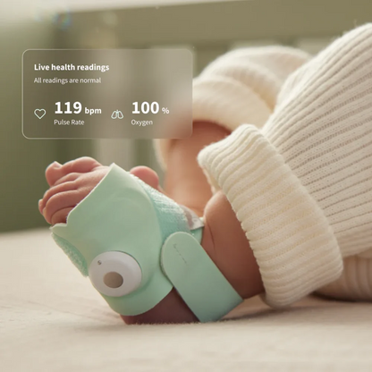 Dream Sock Gen 2 Smart Baby Heart Rate & Oxygen Monitor