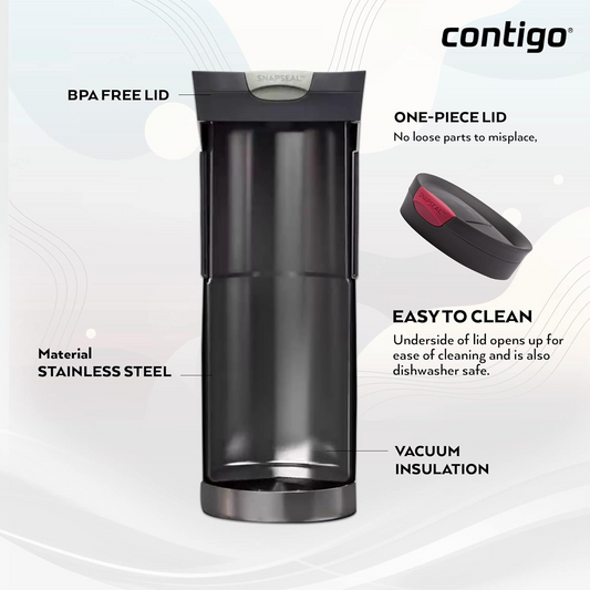 Byron Snapseal Travel Mug, 470 ml - Vivacious