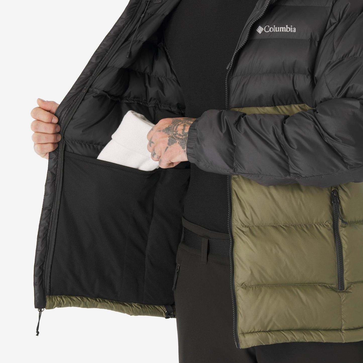 Men’s Puffer Jacket Pike Lake II  | Stone Green XXL