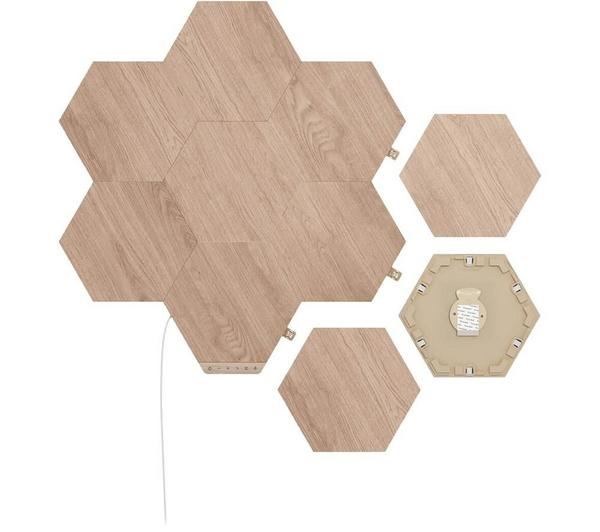 Elements Hexagon Expansion Pack | Wood Finish| 3 Panels