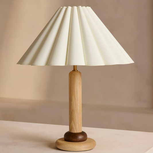 Ferguson Table Lamp Natural Oak