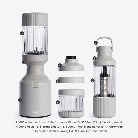 Blender Plus B10 1L Hydration System Pebble Grey