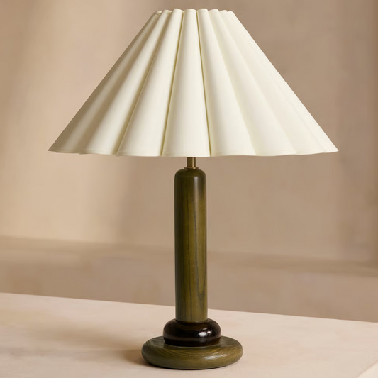 Ferguson Table Lamp Lacquered Oak