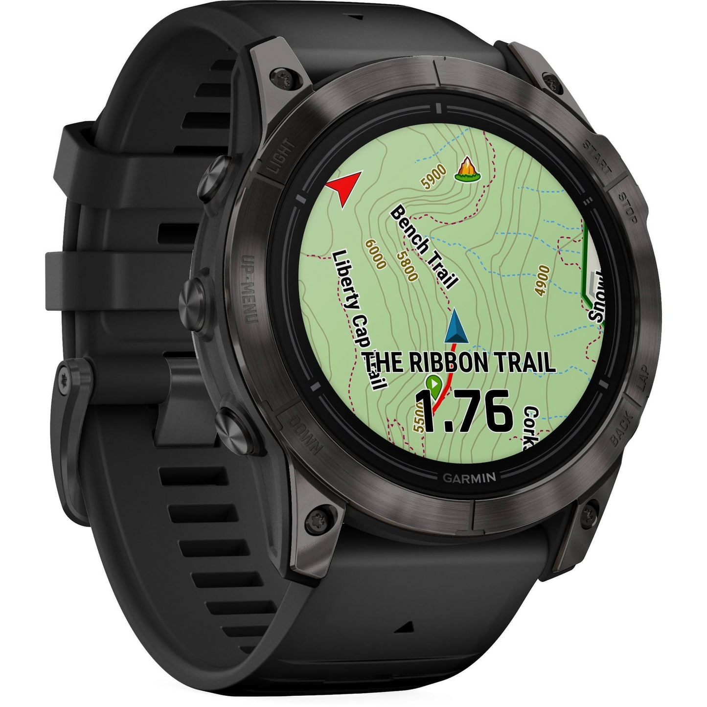 Epix Pro Gen 2 Sapphire Titanium Bezel Watch Black 51mm