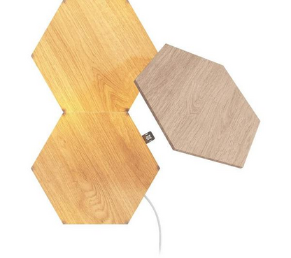 Elements Hexagon Expansion Pack | Wood Finish| 3 Panels