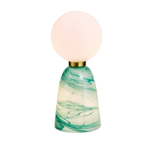 Planet Dual Lit Glass Table Lamp Green | Matthew Williamson