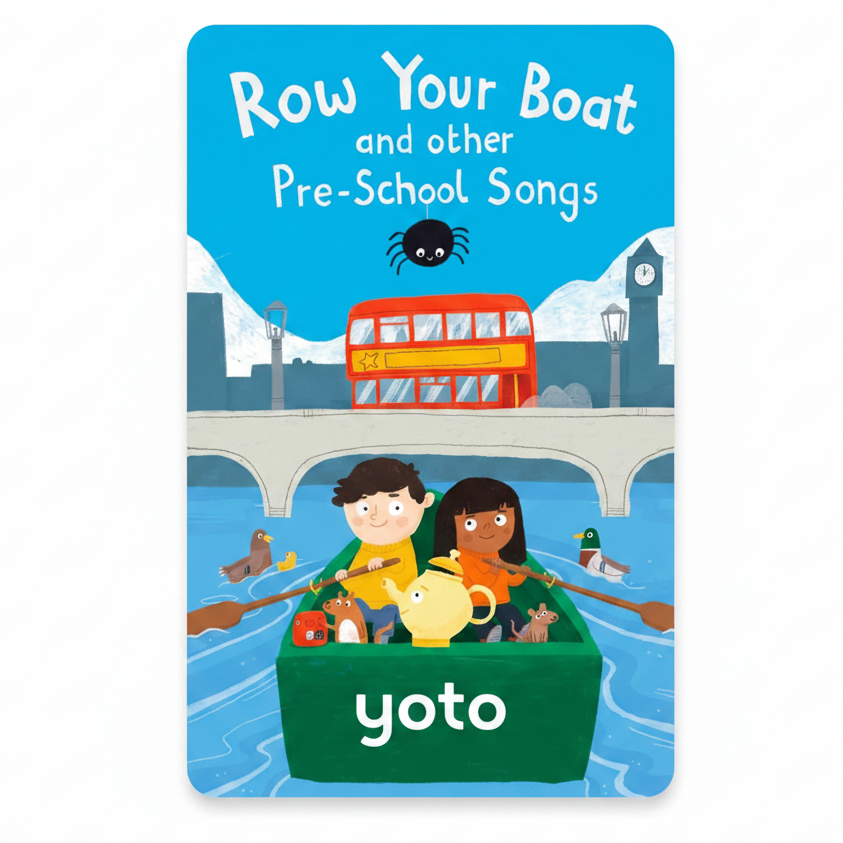 Card - Row Your Boat And Other Pre-School Songs