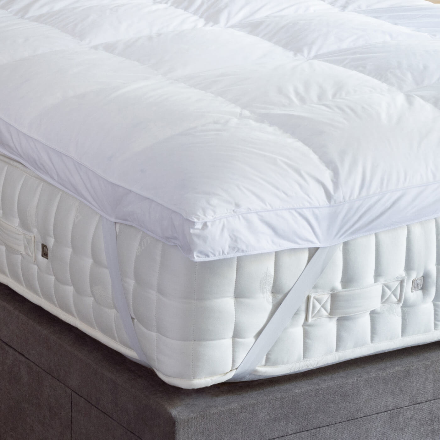 Goose Down Dual Chamber Mattress Topper