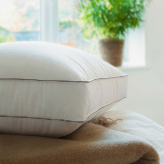 Deluxe Down Alternative Box Side Sleeper Pillow 24x16x3 inch