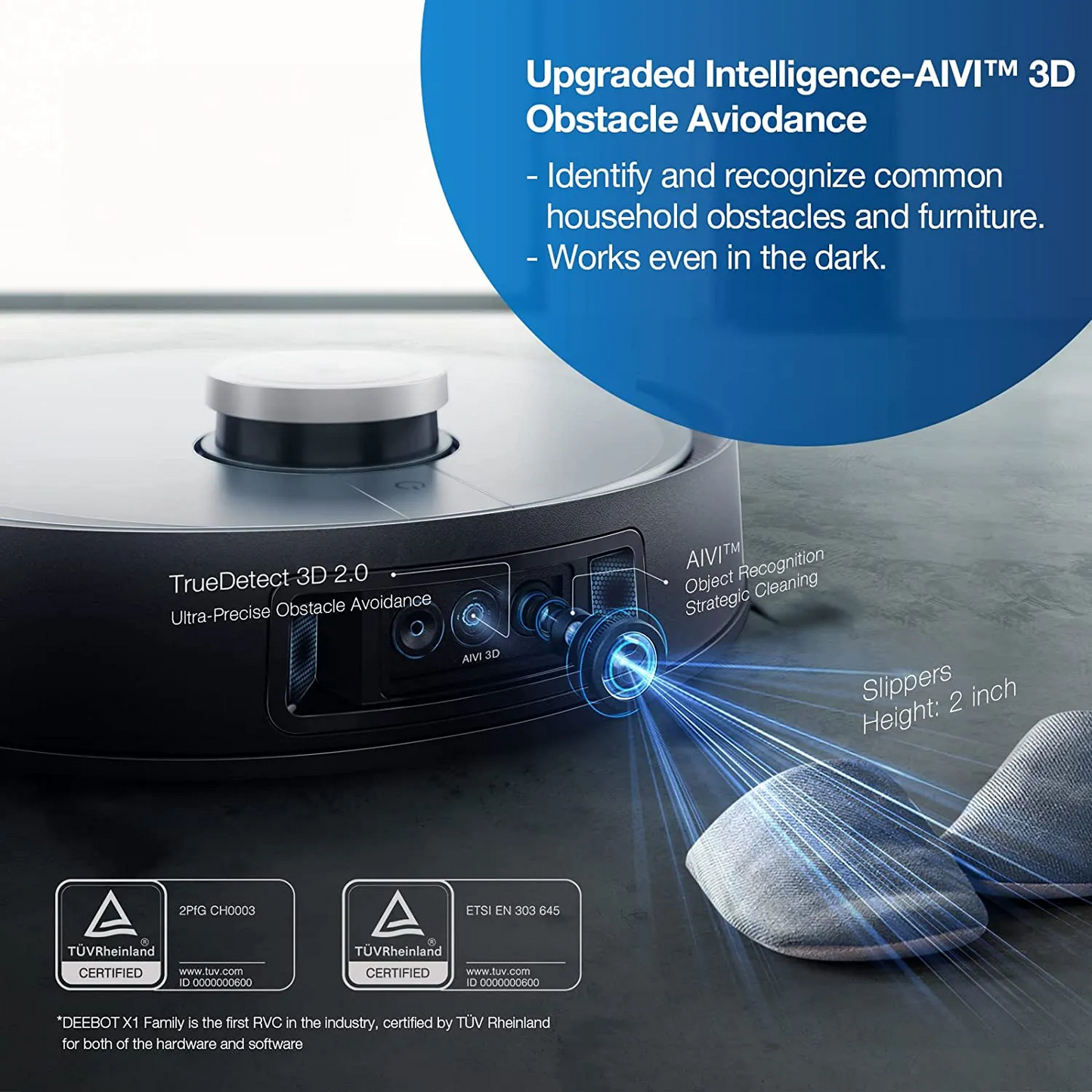 Deebot X1 Omni AI Robot Vacuum