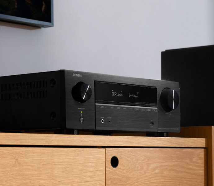 Denon AVR-X1800H 7.2 Channel AV Receiver - Black