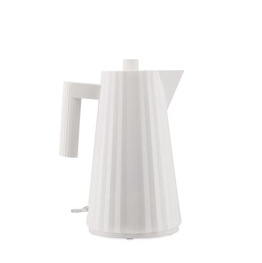 Plissé Electric 1L Water Kettle White Designed by Michele de Lucchi