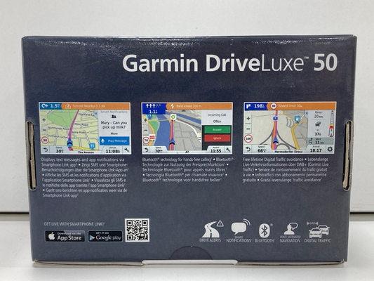 DriveLuxe 50LMT-D EU 5-Inch Satellite Navigation System with Lifetime Map
