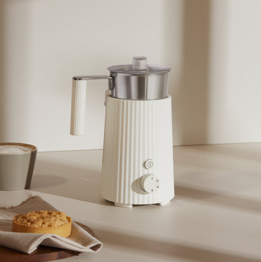 Plissé Design Multi-Function Induction Milk Frother