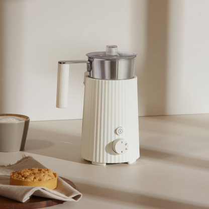 Plissé Design Multi-Function Induction Milk Frother