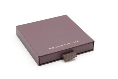 Monica Vinader Nura Reef Asymmetric Bangle | Sterling Silver | Medium