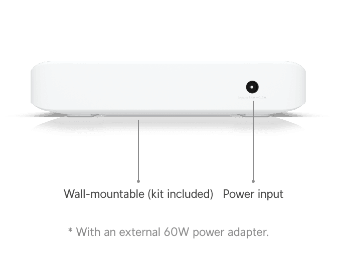 UniFi Lite 8 PoE Managed Switch 4 PoE+