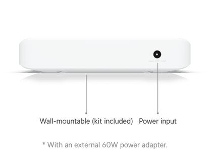 UniFi Lite 8 PoE Managed Switch 4 PoE+