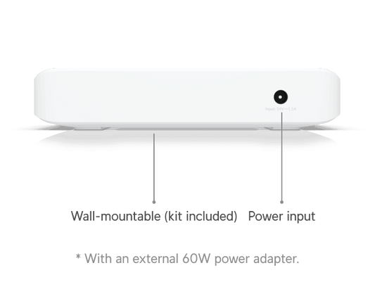 UniFi Lite 8 PoE Managed Switch 4 PoE+