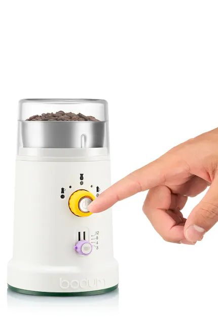 Bodum Bistro x MoMA Electric Coffee Blade Grinder