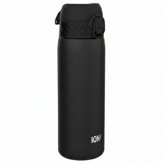 ION8 Leak Proof Slim Water Bottle - Black - 600ml (20oz)