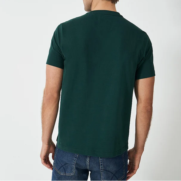 Crew Clothing Company Lighthouse 1993 T Shirt Botanic Green - 2XL