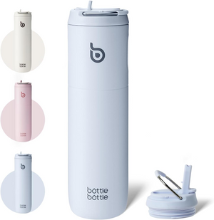 Stainless Steel Water Bottle 700ml - Light Blue