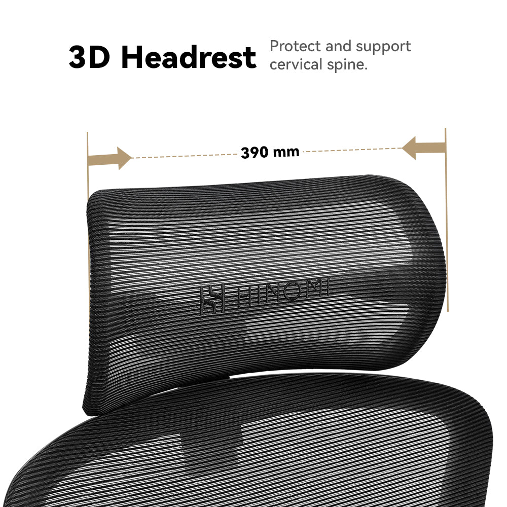 HINOMI H1 Classic Ergonomic Office Chair With Headrest