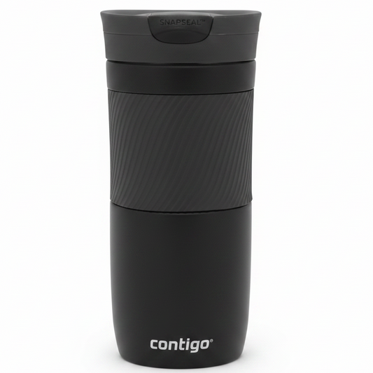 Byron Snapseal Travel Mug, 470 ml - Matte Black