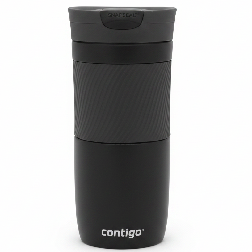 Byron Snapseal Travel Mug, 470 ml - Matte Black