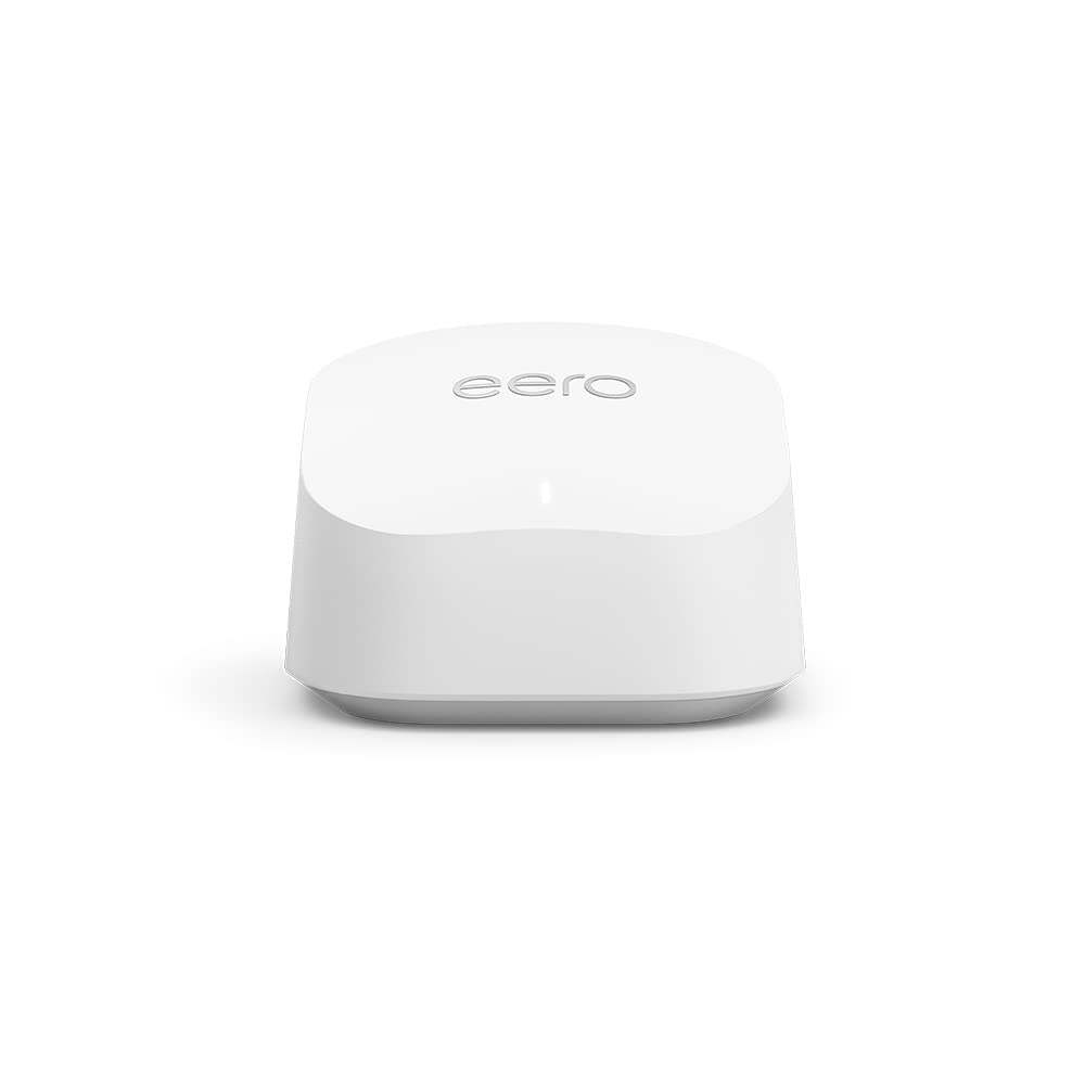 Amazon eero mesh Wi-Fi 6 Dual-Band Mesh Router 1Gbps Ethernet
