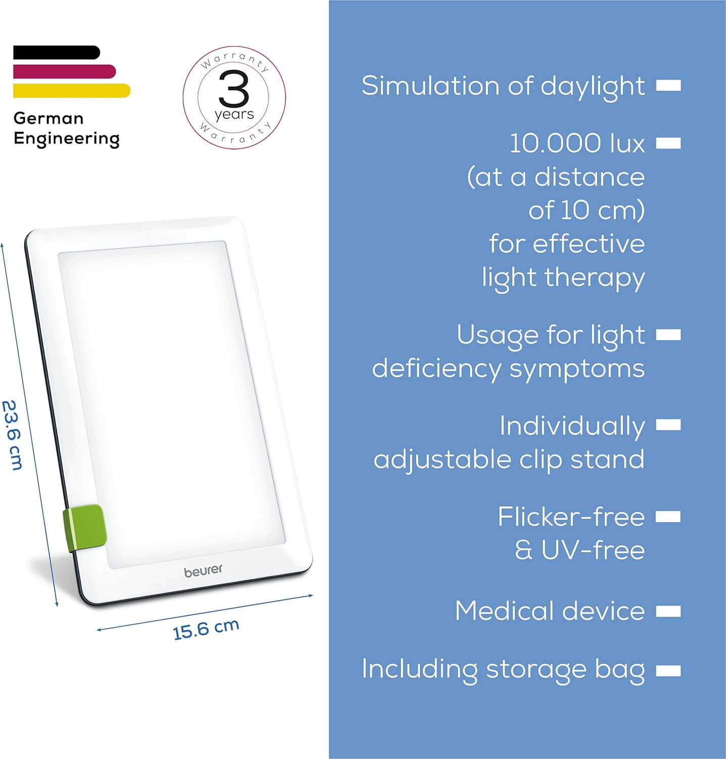 TL30UK SAD Lamp | For seasonal affective disorder