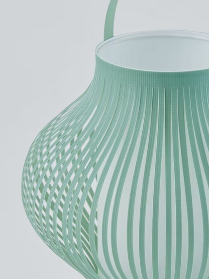 Harmony LED Colour Changing Outdoor Lantern, Agave Green