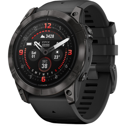 Epix Pro Gen 2 Sapphire Titanium Bezel Watch Black 51mm