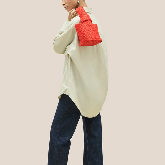 Naghedi Kyoto Tote Clutch Rosso Ipanema Bag