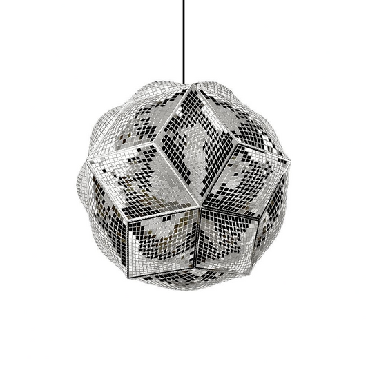 Puff Pendant Light | Stainless Steel