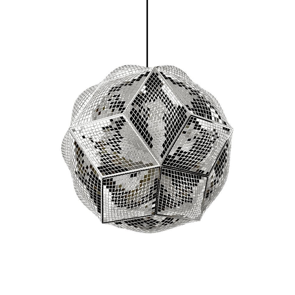 Puff Pendant Light | Stainless Steel
