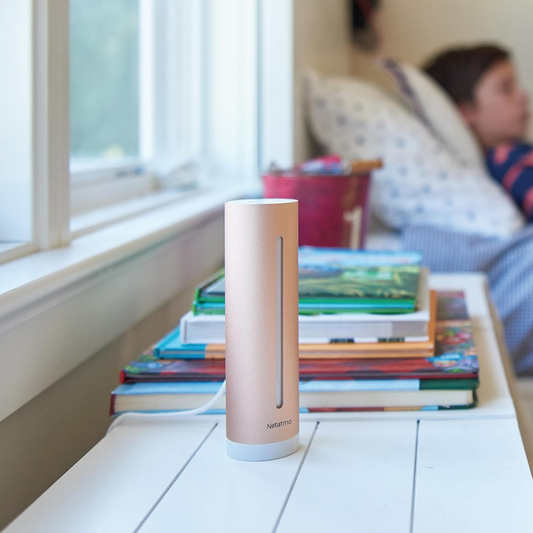 Smart Indoor Air Quality Monitor (Temp, Humidity, Noise, CO2)