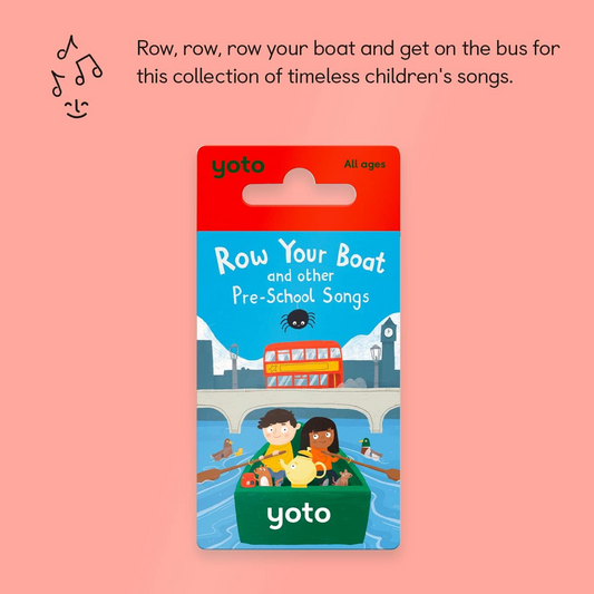 Card - Row Your Boat And Other Pre-School Songs