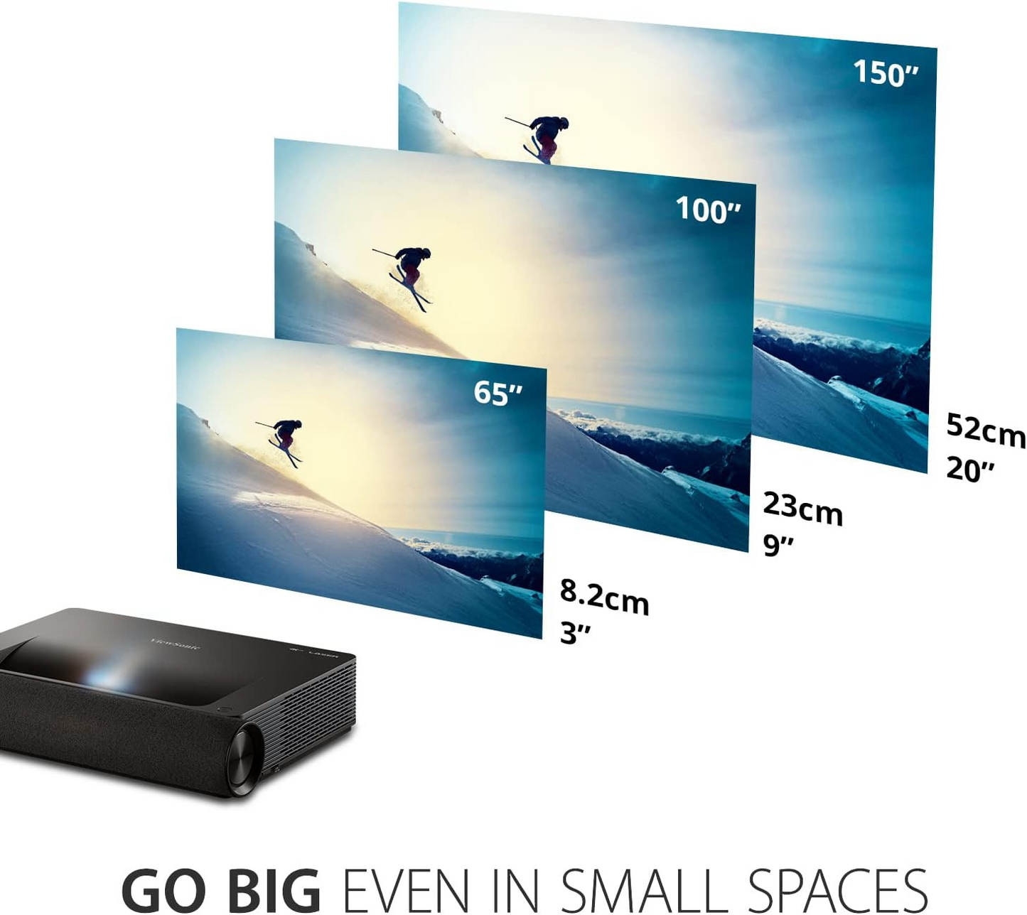 X2000B-4K Projector Ultra Short Throw Black
