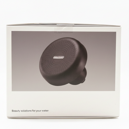 Rain Shower Head in Black | Filters Metals, Chlorine & Impurities
