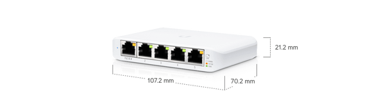USW-Flex-Mini 5 Port Powered Gigabit Ethernet Switch