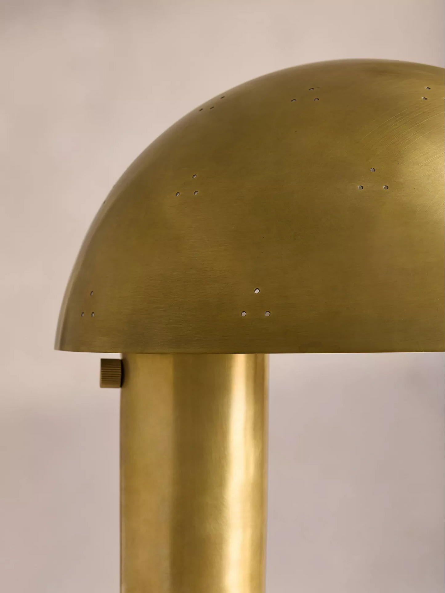Liepa Brass And Marble Table Lamp