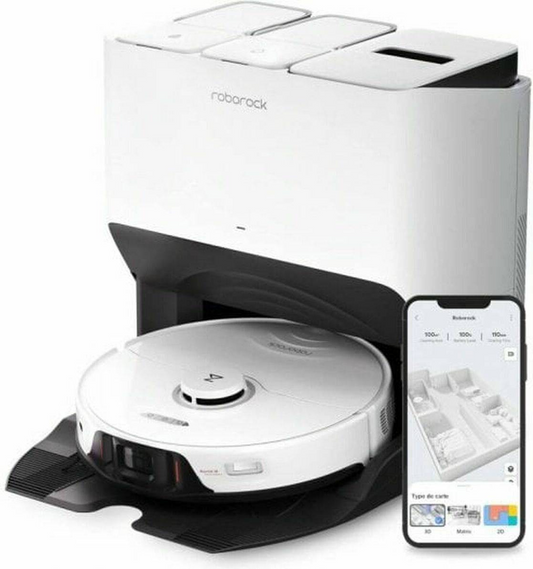 S8 Pro Ultra White | Robot Vacuum, Mop, Self-Clean & Dry